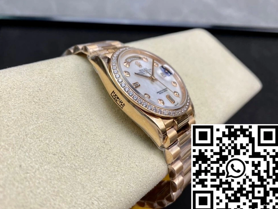 Day Factory Mother-Of-Pearl Dial 128238 V2 EW Rolex Date 0214